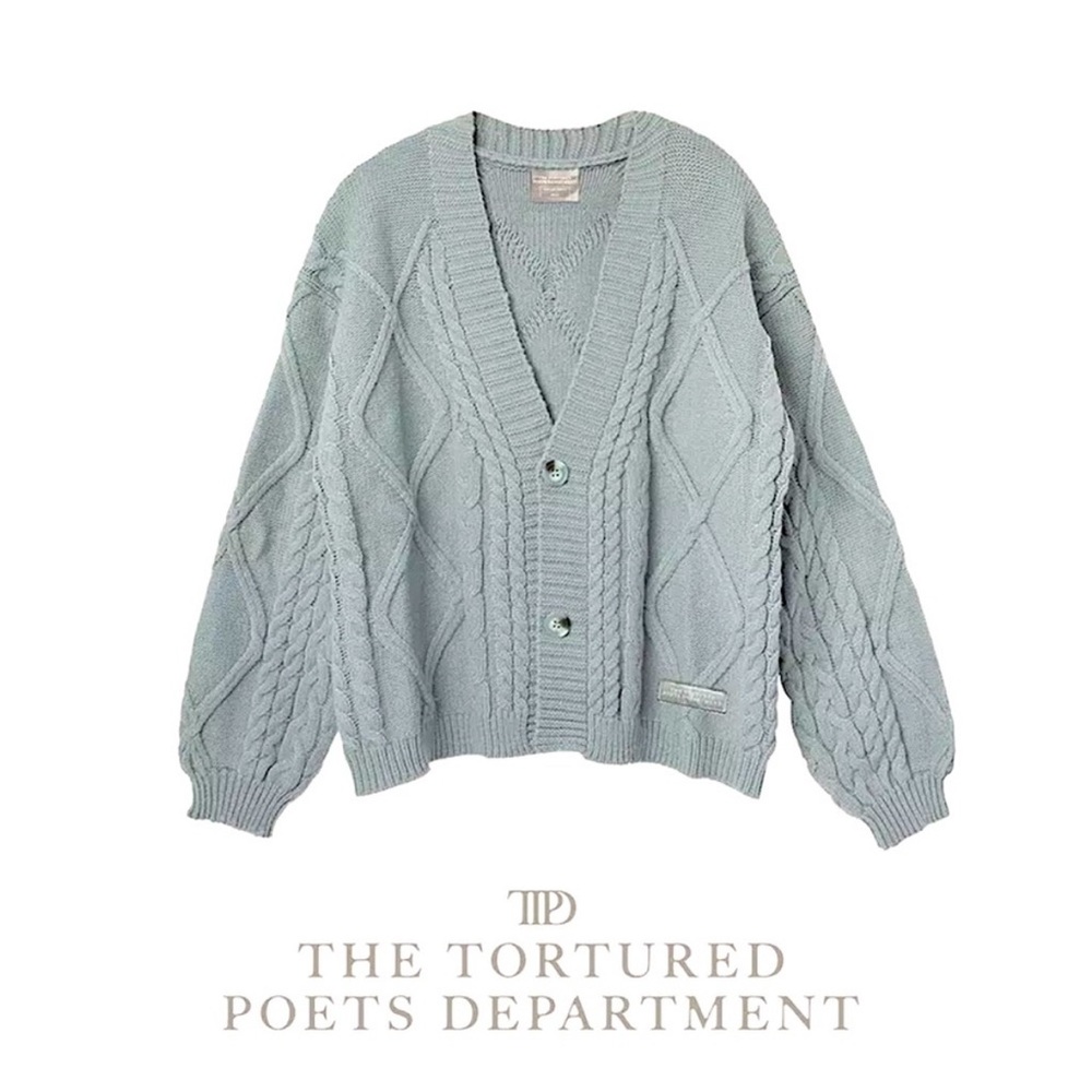 NWT Official Taylor Swift TTPD Cardigan XS/SM